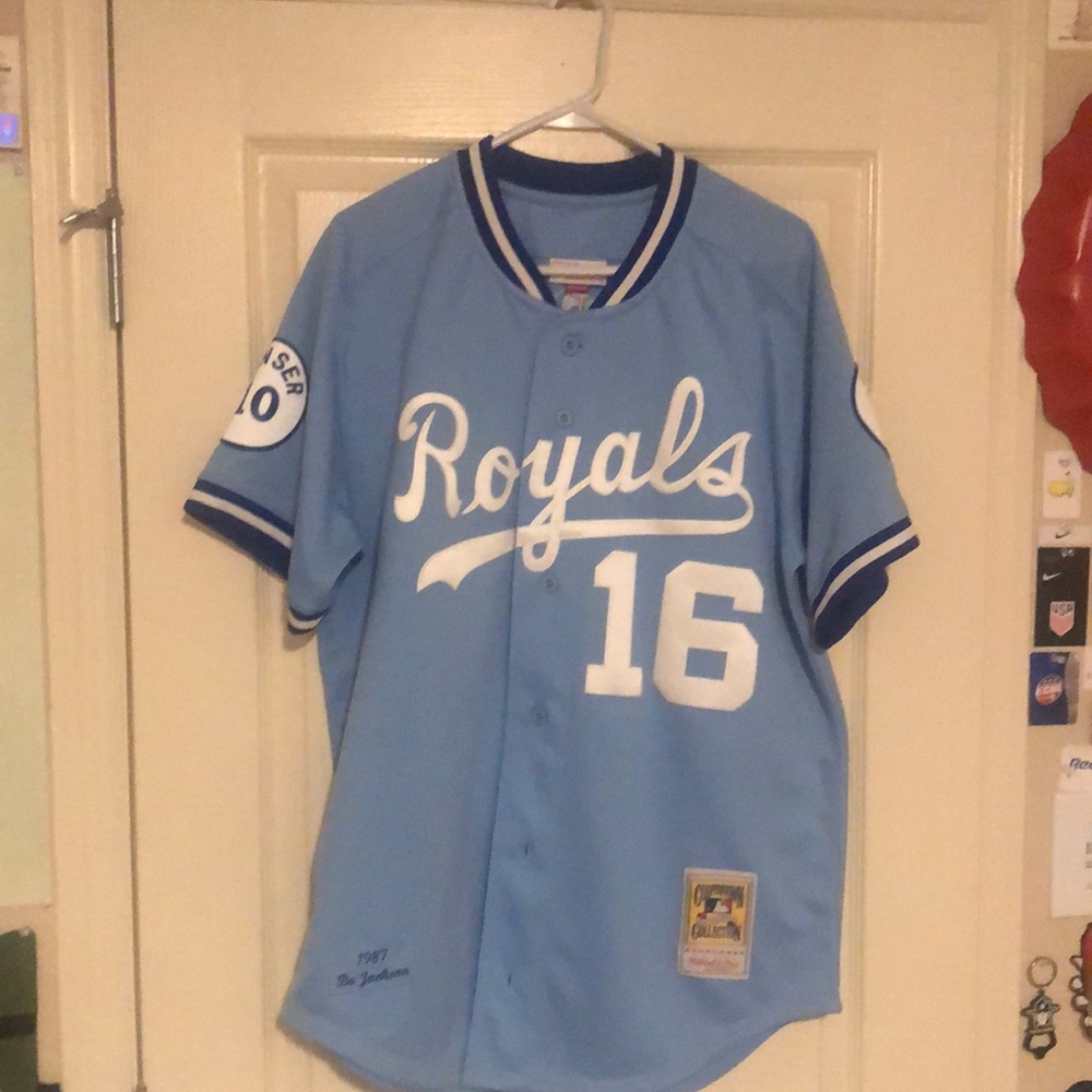 Bo Jackson Large Mitchell and Ness jersey! Brand New  with Tags